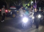 Menekan Segala Bentuk Aksi Kriminal, Polsek Soromandi Menggelar Patroli Strong Point Presisi di Wilayah Hukumnya