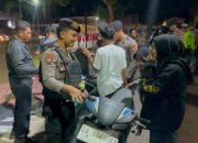 Gelar Patroli Strong Point Presisi Sekala Besar, Polres Bima Kabupaten Amankah 20 Unit Kendaraan Roda Dua