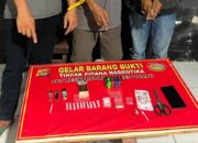 Satresnarkoba Polres Dompu Ungkap Peredaran Sabu 5,45 Gram di Desa Katua, Tiga Terduga Diamankan