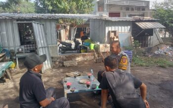 Bhabinkamtibmas Polres Bima Kota Sambangi Warga, Imbau Masyarakat Jaga Kamtibmas