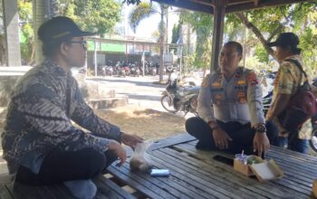 Perkuat Sinergitas Wilayah, Kapolsek Bayan Kunjungi Pemdes Sambik Elen Jaga Kondusifitas Kamtibmas
