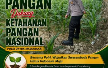 Ketahanan Pangan, Polri Hadir Dukung Swasembada Pangan Nasional