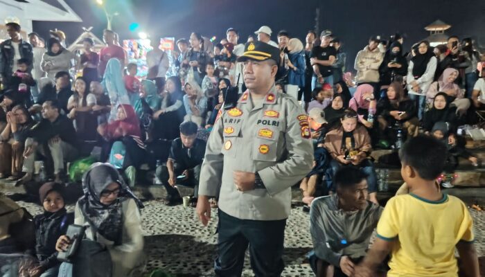 Polres Sumbawa Barat Berikan Pengamanan Pada Konser Senandung Merdeka Melepasmu