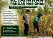 DALAM RANGKA MENDUKUNG PROGRAM KETAHANAN PANGAN, BHABINKAMTIBMAS DESA NGAWUN POLSEK PARENGAN SAMBANGI PETANI JAGUNG DI DESA NGAWUN KEC. PARENGAN
