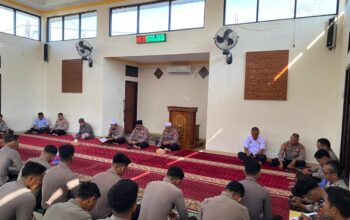 Perkuat Iman dan Mental Personel, Polres Bima Kota Rutin Gelar Binrohtal
