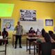 Jadi Pemateri Seminar Program kerja KKN STKIP Tamsis Bima.ini Penyampaian Bhabinkamtibmas Polsek Soromandi