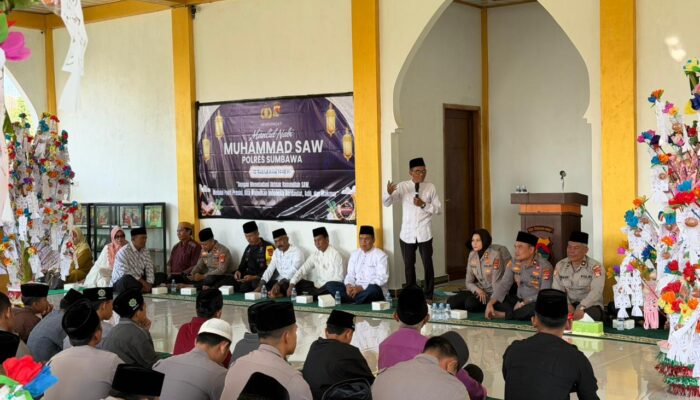 Peringatan Maulid Nabi 1448 H, Polres Sumbawa Teladani Akhlak Rasulullah Guna Wujudkan Polri Presisi