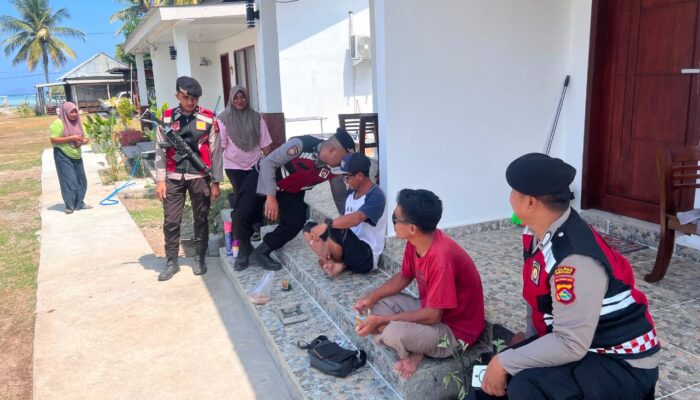 Jelang Akhir Pekan, Sat Samapta Polres Sumbawa Barat Patroli di Kawasan Kertasari