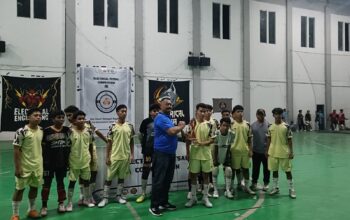 Semarak Final Electrical Futsal Competition 3 Tahun 2026, Polsek Sumbawa Kawal Ketat Penutupan Turnamen