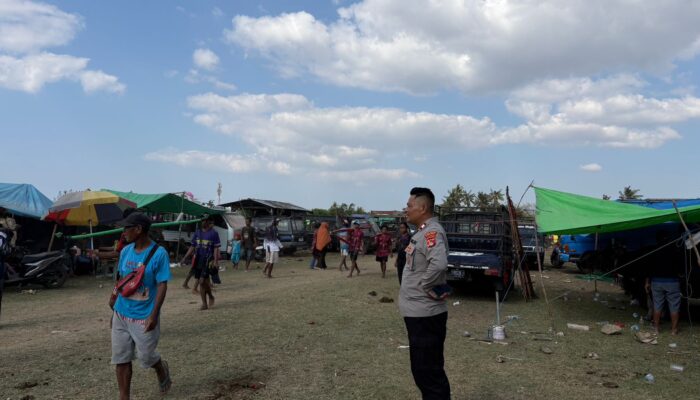 Polisi Amankan Tradisi Barapan Kebo di Sumer Payung, Semarakkan HUT RI ke-81 dengan Meriah dan Kondusif