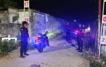 Cegah Gangguan Kamtibmas, Sat Samapta Polres Sumbawa Gelar Patroli Blue Light Dini Hari di Pemukiman Warga