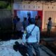 RESPON CEPAT LAYANAN POLISI 110, LAPORAN KEBAKARAN RUKO DI PASAR KERUAK LANGSUNG DITINDAKLANJUTI