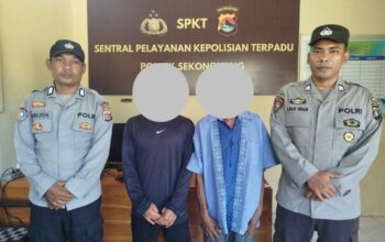 Diduga Terlibat Curanmor , Dua Pria Diamankan Polsek Sekongkang