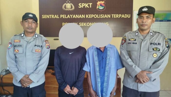 Diduga Terlibat Curanmor , Dua Pria Diamankan Polsek Sekongkang