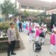 Polsek Praya Amankan Kegiatan Jalan Santai SDN 22 Praya, Pastikan Berlangsung Aman dan Tertib
