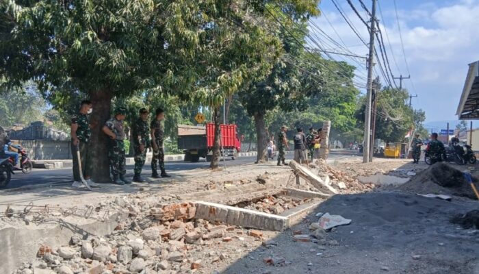 Koramil Ampenan Kawal Penyelesaian Pembangunan KDKMP Mataram