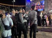 Sat Samapta Polres Bima Kota Laksanakan Pengamanan Pasar Malam di Kawasan Amahami