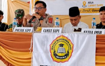 Polsek Sape Kolaborasi dengan IMS, Edukasi Bahaya Narkoba untuk Wujudkan Sape Bersih dan Bebas Narkoba