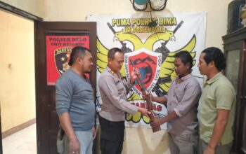 Warga Serahkan Senjata Api Rakitan, Kapolres Bima AKBP Muhammad Anton Bhayangkara Gaisar S.I.K., M.H., Apreseasi Kesadaran Masyarakat