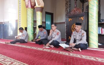 POLRES DOMPU GELAR BINROHTAL, PERKUAT IMAN DAN MENTAL PERSONEL DALAM MENJALANKAN TUGAS