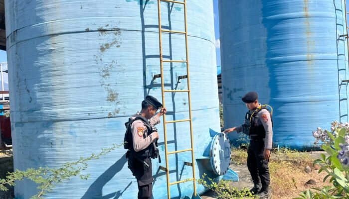 Sat Samapta Polres Bima Kota Amankan PLTU Bima, Pastikan Keamanan Objek Vital