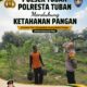 Polsek Tuban Dukung Ketahanan Pangan, Sambangi Warga dan Pantau Pemanfaatan Lahan