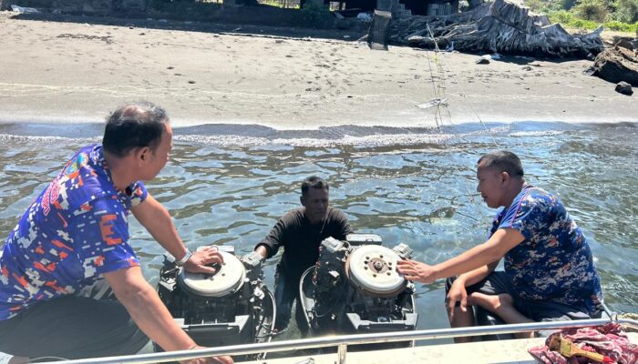 Sat Polairud Polres Dompu Hadir Layani Masyarakat Pesisir, Amankan Pelabuhan dan Rawat Kapal Operasional