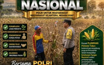 Polsek Plumpang Polresta Tuban Turun Langsung Cek Tanaman Jagung Warga