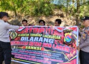 Edukasi Masyarakat Cegah Karhutla, Satbinmas Polres Bima Kabupaten Menggelar Sosialisasi Secara Dor to dor