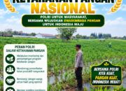 Polri Dukung Astacita, Polsek Semanding Polresta Tuban Turun Cek Tanaman jagung milik Warga di Desa Tegalagung