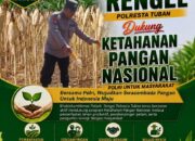 ANGGOTA POLSEK GRABAGAN SAMBANG DESA BINAAN, PANTAU LAHAN JAGUNG DAN MEMASTIKAN SISTEM IRIGASI MASIH LANCAR
