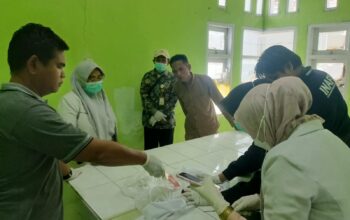 Unit Inafis Satreskrim Polres Bima Kabupaten Olah TKP Penemuan Orok bayi di Desa Runggu, Wanita 19 Tahun Ikut Diamankan