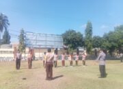 Tingkatkan Disiplin dan Keterampilan, Sat Binmas Polres Bima Kota Latih Saka Bhayangkara