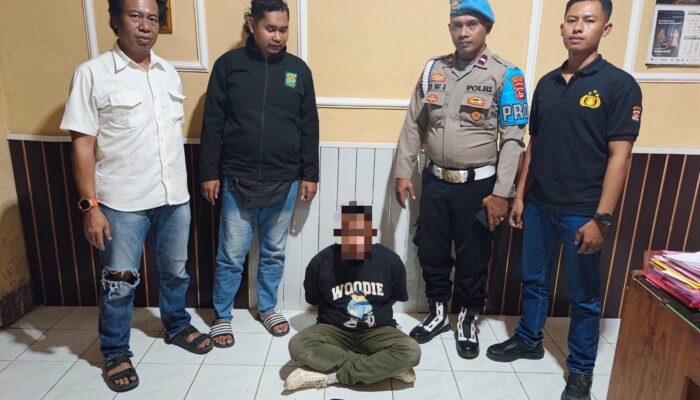 Gerak Cepat Polsek Plampang Bekuk Seorang Residivis Pencurian Tas dan HP di Puskesmas Maronge
