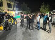 Mencegah Potensi Kejahatan Jalanan di Malam Hari, Satsamapta Polres Bima Kabupaten Optimalkan Patroli Dialogis