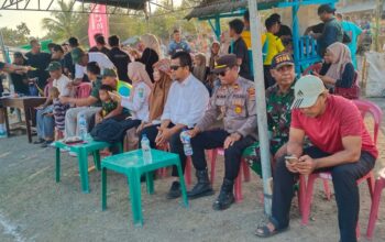 Polsek Hu’u Kawal Pembukaan Turnamen Mini Soccer Antar Angkatan Se-Kecamatan Hu’u 2026