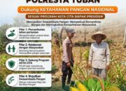 Polri Dukung Astacita, Polsek Grabagan Polresta Tuban Turun Cek Tanaman jagung milik Warga di Desa Grabagan