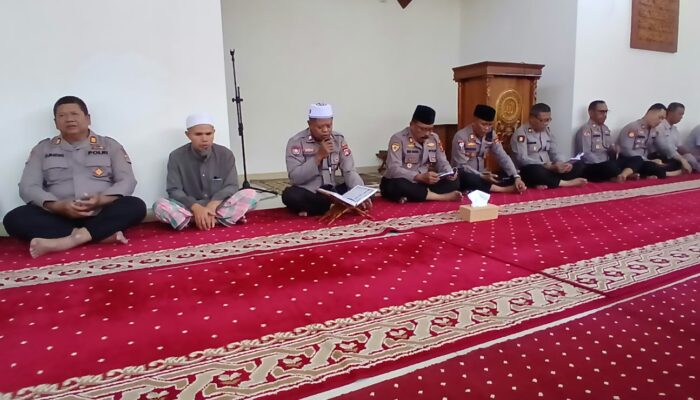 Binrohtal Rutin Polres Bima Kota, Perkuat Mental dan Spiritual Personel