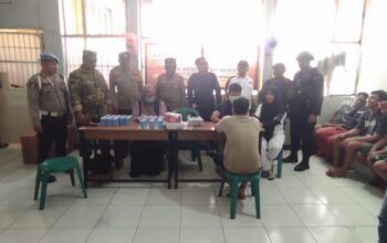 Polres Bima Kota Bersama Instansi Terkait Gelar Razia Gabungan dan Tes Urine di Rutan Raba Bima