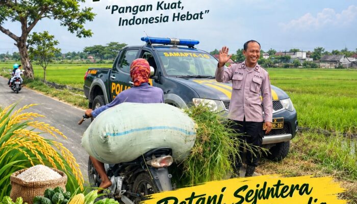 Polri Dukung Astacita, Polsek Merakurak Polres Tuban Turun Cek Tanaman Jagung Warga di Desa Tuwiri Wetan