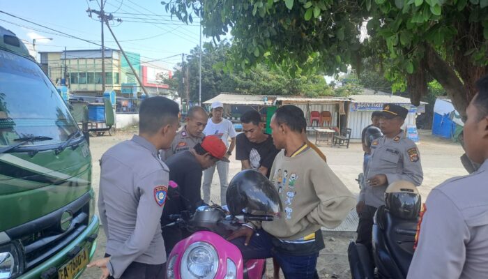 Sat Binmas Polres Bima Kota Gelar Cooling System dan Berikan Imbauan Kamtibmas di Terminal Dara