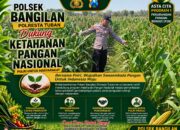 Polsek Bangilan Dukung Ketahanan Pangan Nasional