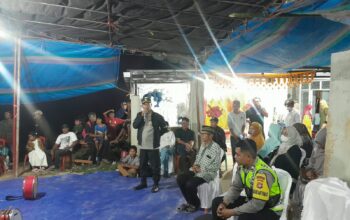 Polsek Brang Rea Berikan Pengamanan Pada Hiburan Rakyat Musik Kecimol