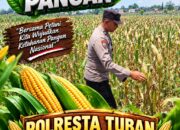 Polri dukung progam Astacita, Polsek Jatirogo Polresta Tuban Turun Cek Tanaman jagung Warga di Desa Paseyan