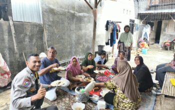 Unit Lantas Polsek Rasanae Barat Gelar Strong Point Pagi, Wujudkan Kamseltibcarlantas
