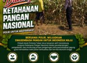 Dukung Ketahanan Pangan, Polsek Kerek Sambang Lahan Jagung di Desa Binaan