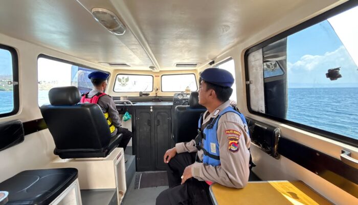 Sat Polairud Polres Dompu Hadir di Tengah Masyarakat Pesisir, Berikan Pelayanan Humanis dan Jaga Keamanan Perairan