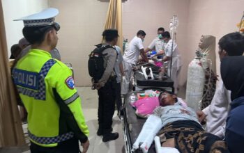 Kecelakaan Dua Sepeda Motor di Riwo, Satu Pengendara Meninggal Dunia, Satu Kritis