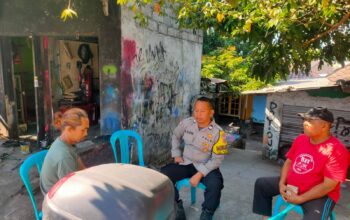 Bhabinkamtibmas Desa Sukamulia Ajak Warga Dukung Program Ketahanan Pangan