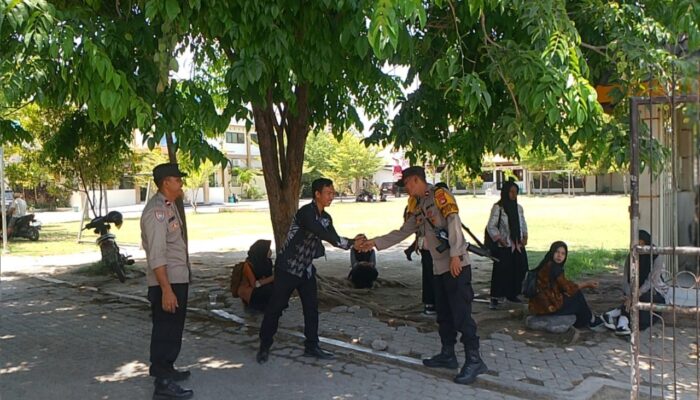 Cegah Potensi Tawuran Antar-Pelajar, Polsek Sumbawa Gelar Patroli Cipkon di Jam Kepulangan Sekolah